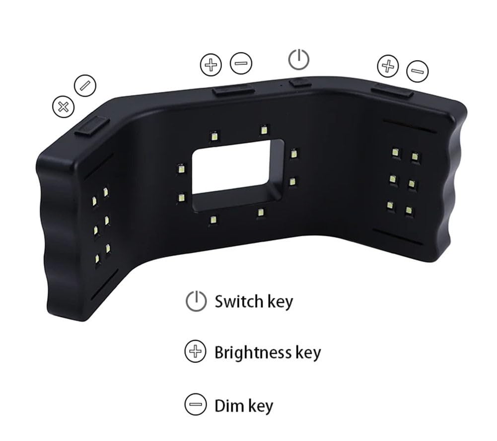 Flash Dentale, Lampada di riempimento Orale, Attrezzatura Fotografica, Luce Ambientale, Lampada Fotografica, Strumenti per odontoiatria
