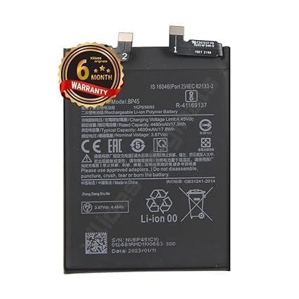 Image of BP45 Battery for Redmi 12 pro (4600mAH) Battery with 6 Month Warranty** (N149)