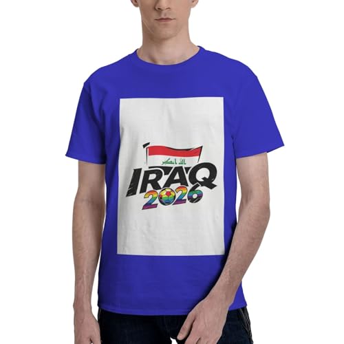 Tenue de match Irak coupe de football 2026 maillot bleu 3XL