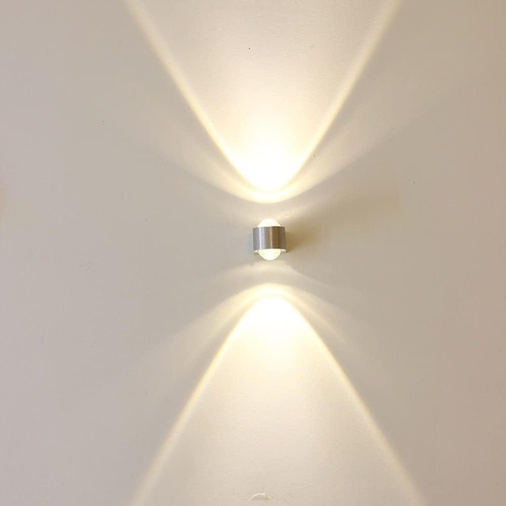 HXYSXHJUO 6W Warm Light LED Wall Lamp Interior Modern Minimalist Staircase Aisle Bedside Energy Saving Sconce Washer, Pendant