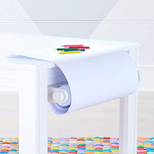 Made In Usa White Kraft Paper Wide Jumbo Roll 48" X 1200" (100Ft) Ideal For Gift Wrapping, Art &Craft, Postal, Packing Shipping, Floor Protection, Dunnage, Table Runner, 100% Recyclable Material #TOP2