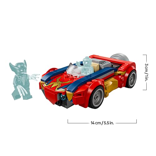 | Marvel Auto di Spider-Man vs. Venomized Wolverine - Giocattolo dei Supereroi con Modello di Macchina, 2 Minifigure e 2 Shooter a Molla - Regalo per Bambini e Fan da 7 Anni in su - 76336 - Lego - Immagine 7