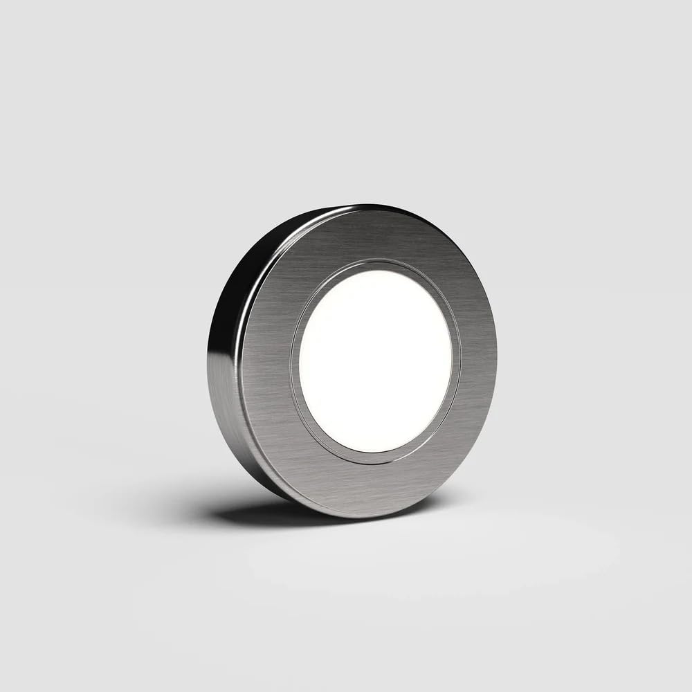 Sensio Silver Hype Triotone™ - Colour Selectable Surface/Recessed Under Cabinet Light - Cool White, Natural White, Warm White