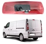 Dolphin Automotive Dual Rear View Parking Reversing Brake Light Camera Fits Renault Trafic 2014 - Onwards (Camera & 7" Universal Mirror Monitor) - Image 2