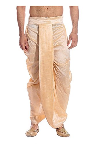 Pantalones dhoti comodos listos para usar sin pliegues ropa etnica holgada para hombre