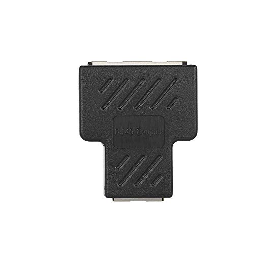 Docooler RJ45 Splitter Adapter Connector 1 a 2 Portas Femininas para CAT 5 / CAT 6 / CAT 7 LAN Ether