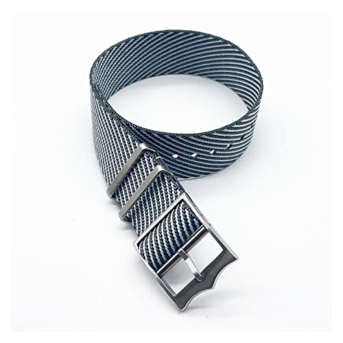 MSLRYGM High-End Straps - Black Red Khaki Buckle with Silver/Copper Options for Watch Bands