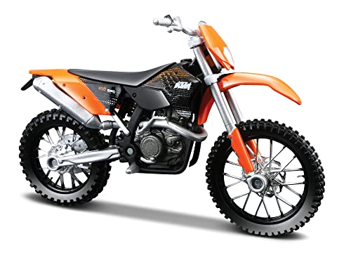 Maisto M34007-09267 1:18 KTM 450 EXC, farblich sortiert Maisto M34007-09267 1:18 KTM 450 EXC, farblich sortiert