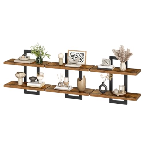 HOOBRO Estanterías Colgantes Set de 3