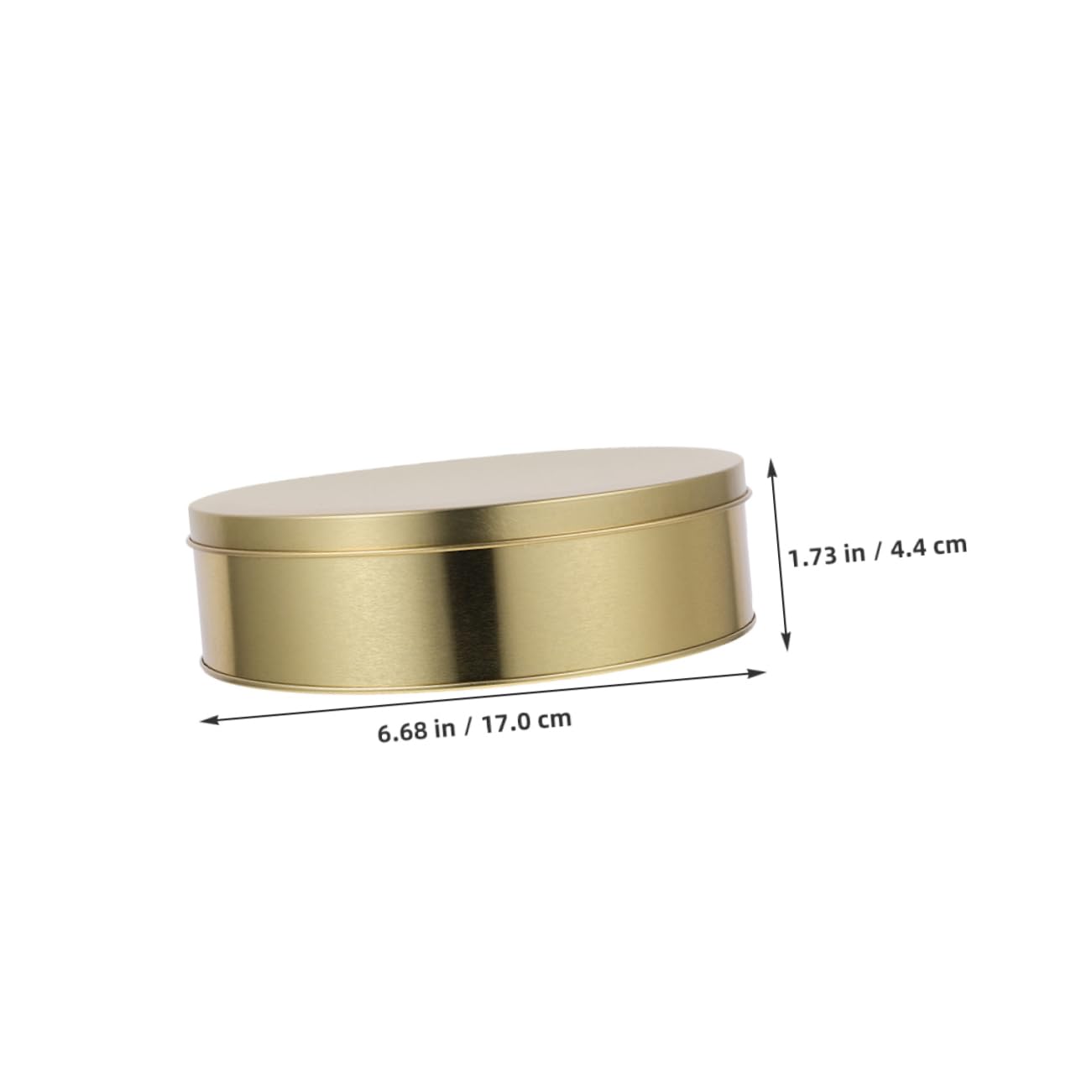 HEALLILY 4pezzi Scatole Per Biscotti Di Natale Coperchio Scatole Per Biscotti Di Natale Ronde in Metallo Per Contenitori Decorativi Dolcetti Per Feste Barattoli Per Dorati