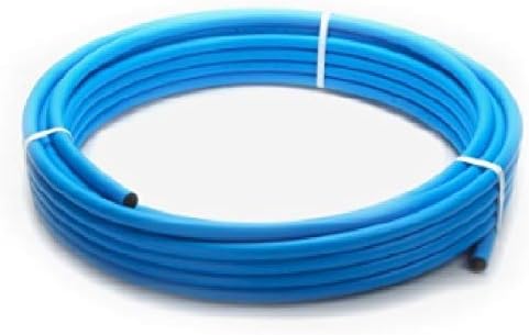 32 mm x 50 m Coil Blue MDPE Cold Water Mains Supply Pipe