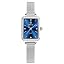 Silver Band Blue Face-8103