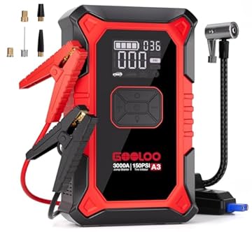 portable car jump starter and air compressor
