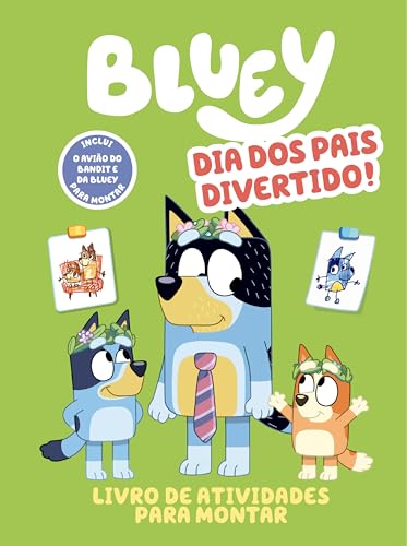 Bluey – Livro de atividades para montar: