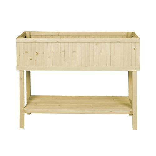 Herstera Garden 11201301 Mesa de Cultivo, Natural, 100x40x80 cm ...