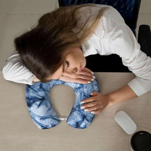 Almohada cervical de poliéster color negro tamaño único miniatura 6