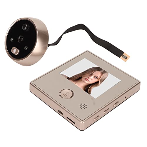 Câmera olho mágico, câmera de campainha de vídeo 3in HD LCD 2MP 160 graus grande angular visor de po