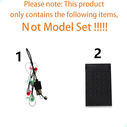 Image of GEAMENT LED Light Kit Compatible with LEGO MINECRAFT The Crafting Table Building Blocks Model - Lighting set for Ideas 21265 (Model Set Not Included)