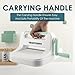 CraftGenes Die Cutting Machine, Manual Embossing Machine 6'' Opening Size for Cardmaking, Scrapbooking, and DIY Crafts – Complete Set with A5 Die Cuts, Embossing Folders, and Plates