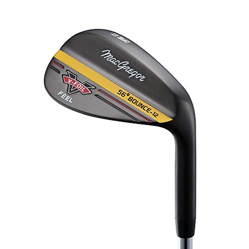 MACGREGOR V Foil Wedge Golf Club cuña, Hombres, Negro