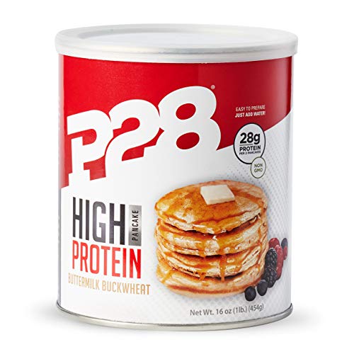 P28 Foods The Original High Protein Pancake Dry Mix, Buttermilk Buckwheat, 16 Ounce