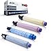 Produktbild 4X Print-Klex Tonerkartuschen kompatibel mit Ricoh Aficio MP C305 sp MP C305 SPF 41618 841595 841596 841597 TYPEMPC305E TYPMPC305 TYP MPC305 Schwarz Blau Rot Gelb - Office Pro Serie