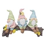 Photo Gallery lesser & pavey lemon garden 3 statuette di gnomi saggi per la decorazione della casa, ornamenti ideali come regalo dell amicizia per donne e uomini, grazioso centrotavola e accessori per il soggiorno Photo Gallery lesser & pavey lemon garden 3 statuette di gnomi saggi per la decorazione della casa, ornamenti ideali come regalo dell amicizia per donne e uomini, grazioso centrotavola e accessori per il soggiorno