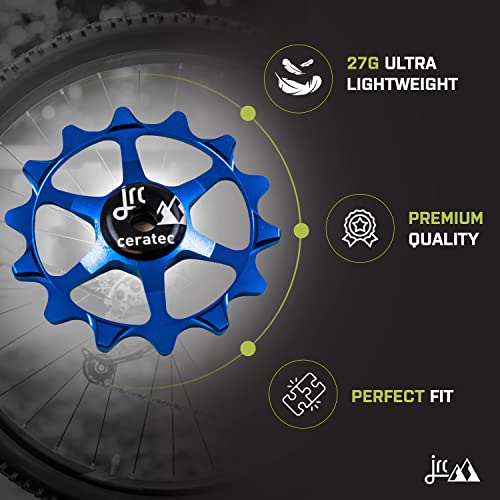 Image of SRAM Eagle Compatible 12 /14T Ceramic Pulley Wheels by JRC Components