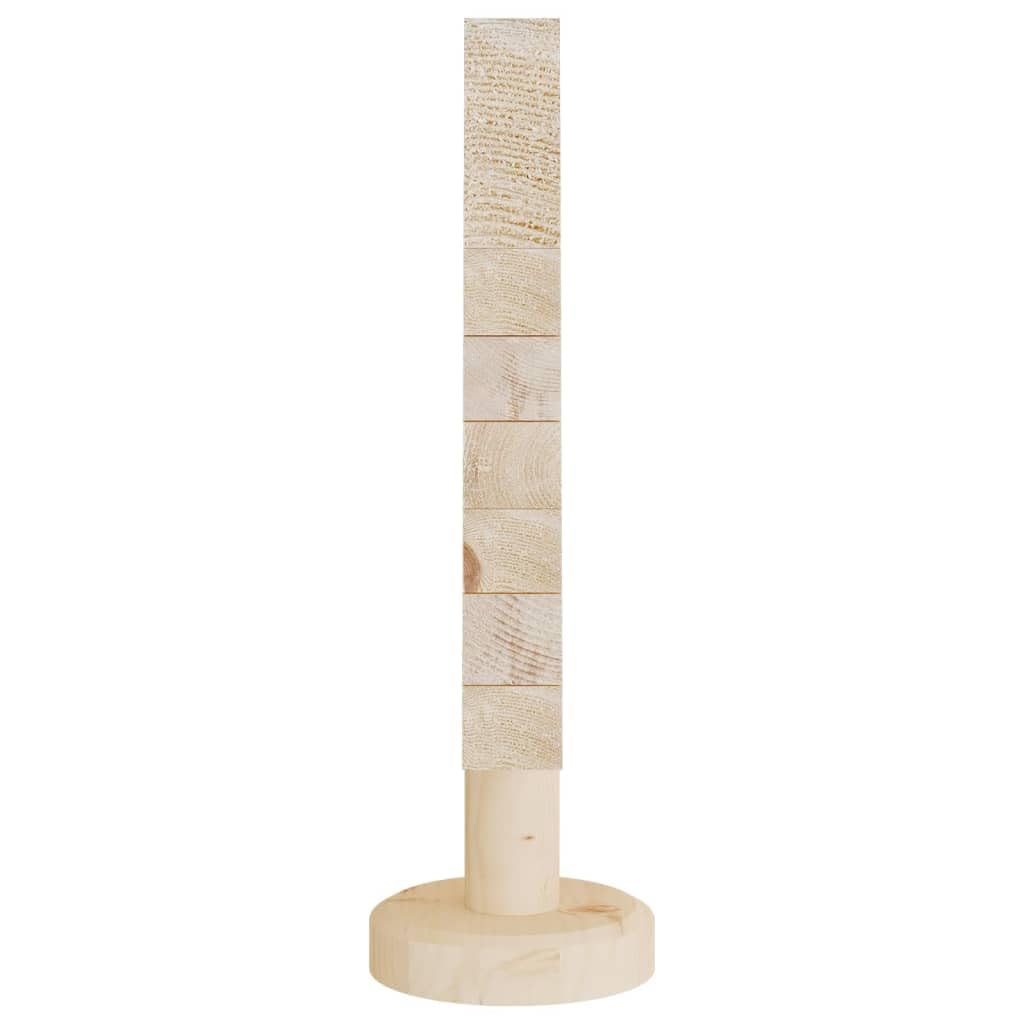 Alberi di Natale decorativi in legno, 2 pezzi, 30 cm, in legno massello di pino con supporto, per interni ed esterni protetti, festivi, smontabili, salvaspazio, ideali per l'Avvento e
