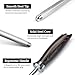 HOSHANHO Honing Rod,10 Inch Professional Kitchen Knife Sharpener Rod, Japanese High Carbon Knife Sharpening Steel with Ergonomic Pakkawood Handle, Ideal for All Chef Knives