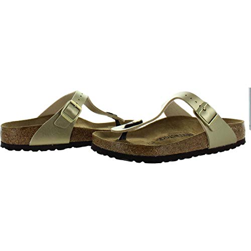 Birkenstock Unisex-Adult Thong Gizeh Gold Bf R4