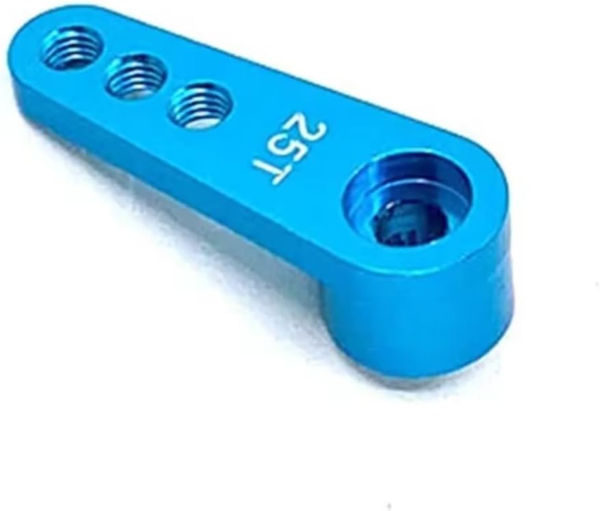 For 1:8 1:10 プレミアムチタンアルミニウム 25T ステアリングサーボホーンアーム RCモデルカー用 高トルクアップグレ