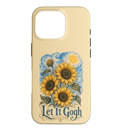 �ʔ����A�[�e�B�X�g �S�b�z �Ђ܂�� ������ Let It Gogh �X�}�z�P�[�X iPhone 16 Pro �p