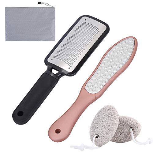 Foot Scrubber Pumice Stone for Feet Calusses Remover Feet File Callus Remover for Feet Colossal Foot Rasp Foot File and Callus Remover Calis Remover for Feet