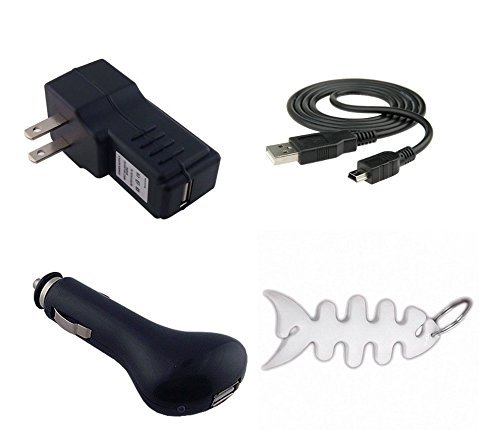 Accessories Bundle for Sony E Series (NWZ-E383, NWZ-E384 and NWZ-E385) Walkman Video MP3 Player (Charger, Black)