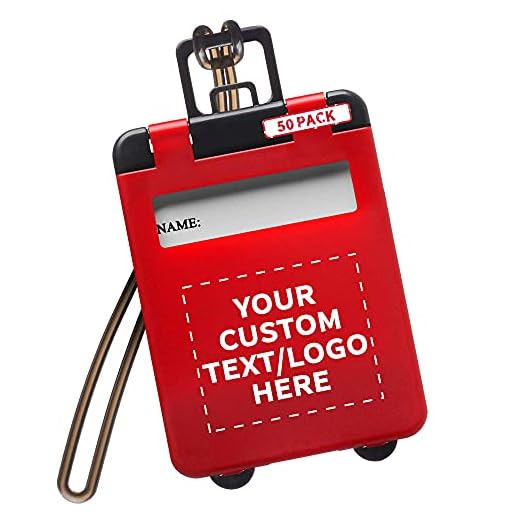 Do you put luggage tags on carry ons Durable Mini Carry-on Luggage Tags Pack