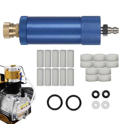 Separador de aceite y agua, procesador de fuentes de aire, accesorios de bomba de aire de alta presión de 30 MPA, accesorios para herramientas neumáticas, filtro de compresor de aire de aluminio de
