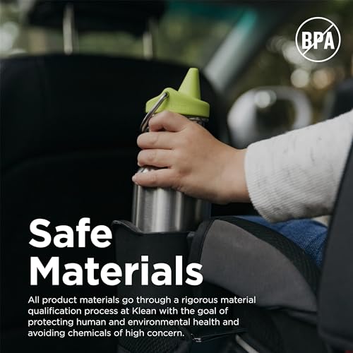 Klean Kanteen Classic Kid Sippy Cap - Lid Replacement for Kid Water Bottle - Easy Clean - Great for Outdoor Activities - BPA Free - Green - Thumbnail 6
