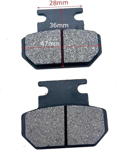 Plaquettes de frein arrière pour moto électrique pour éliminer les bruits au freinage