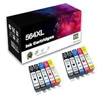 TONER UNO 5PK Cartuccia Di Inchiostro 364 364XL 564 564XL Chip Per HP Photosma - Foto 4