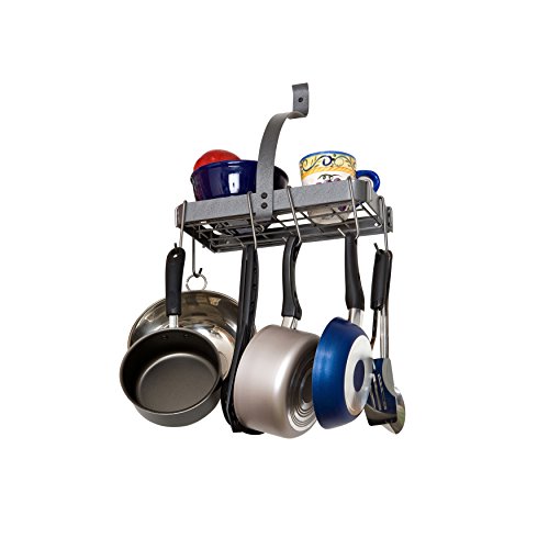 Preisvergleich Produktbild Enclume Rack IT UP Zubehör Regal Wand Topf Rack, Stahl Grau