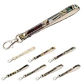 [トレンドエスエスエス] ストラップ 西陣織 金襴 ハンドストラップ レディース メンズ 携帯ストラップ 落下防止 リストストラップ ナスカン 和柄 和 月影 扇流し（黒）