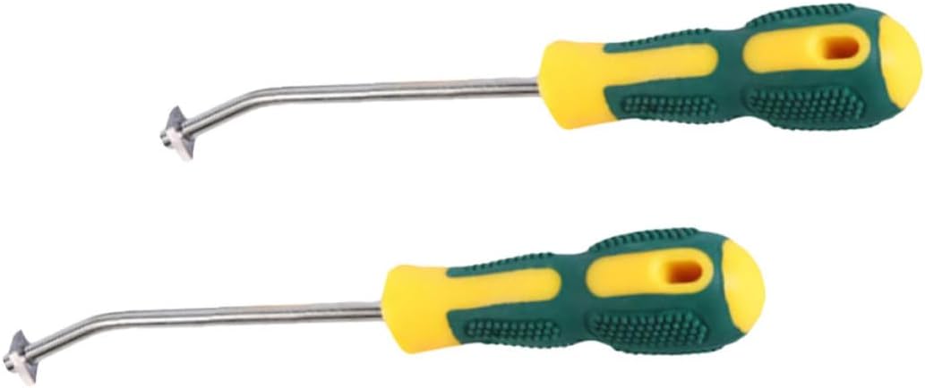 GALPADA 2pcs Tile Gap Cleaner with Ergonomic Anti-slip Handle Tile Gap Cleaning Tool for Floor and Wall Seam Maintenance