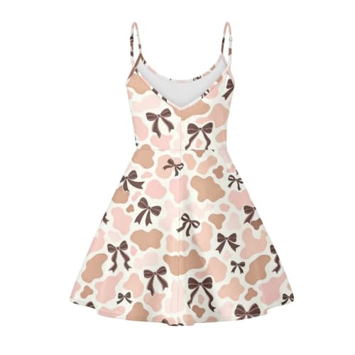 Image of Coloranimal Women's Summer Sleeveless Casual Swing Dresses with Loose Fit Beach Sundress