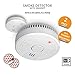 ELRO FS1805 | 2-Piece Smoke Alarm Set | Magnetic Mounting Kit | 5-Year Battery | Complies with European Standard EN14604 | White | Set of 2