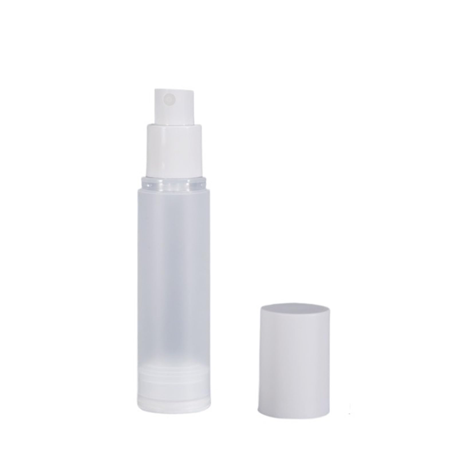 WEOKDFHA Empty Spray Bottle 3pcs Refillable Frosted Empty Vacuum Pump Lotion Bottles Dispenser Plastic Travel Cosmetic Container Portable Spray Bottle