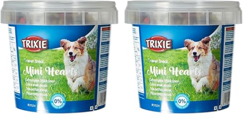 Trixie Mini Hearts Leccornie Morbide per Allenamento - 200 g (Confezione da 2)