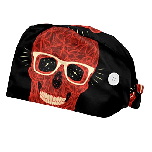 Chapeaux bouffants ajustables et respirants avec calotte de protection frontale