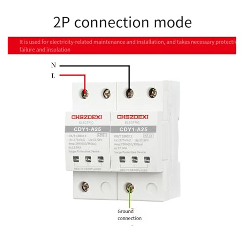 Parasurtenseur triphasé industriel 1P 2P 3P 4P de protection contre surtensions - 3