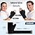 Comfpack Hand Ice Pack Glove, Soft Gel Thumb & Wrist Ice Pack Wrap Reusable Hot Cold Therapy Compress for Arthritis, Tenosynovitis, Swelling, Surgery, Tendonitis, Carpal Tunnel, Trigger Finger